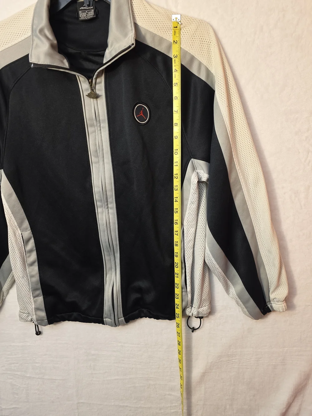 Jordan Black and Gray Track Jacket